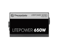THERMALTAKE Litepower II Black 650W (Active PFC, 2xPEG, 120mm, Single Rail) - 402018 - zdjęcie 6